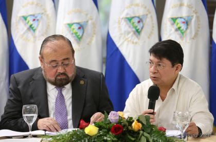 Autoridades nicaragüenses se reúnen con invitados y expertos electorales