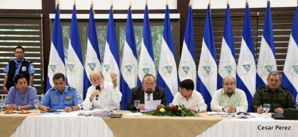 Autoridades nicaragüenses se reúnen con invitados y expertos electorales
