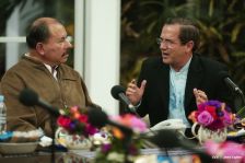 Presidente Daniel se reúne con Canciller Ricardo Patiño