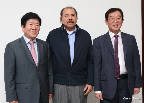 Presidente Daniel se reúne con el Vicepresidente de la Asamblea Nacional de Corea, Sr. Byeong-Seung Park