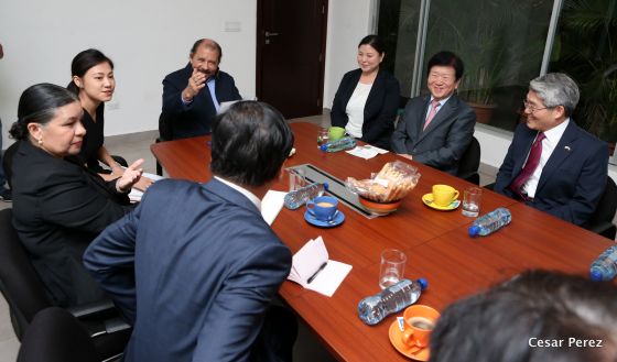 Presidente Daniel se reúne con el Vicepresidente de la Asamblea Nacional de Corea, Sr. Byeong-Seung Park