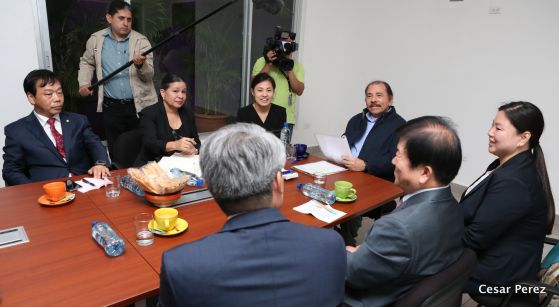 Presidente Daniel se reúne con el Vicepresidente de la Asamblea Nacional de Corea, Sr. Byeong-Seung Park