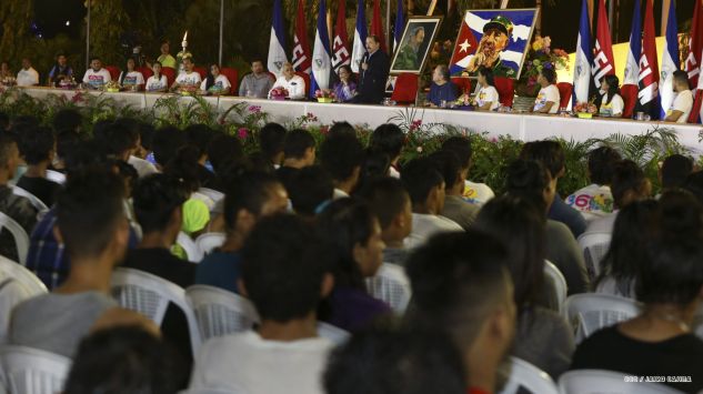Nicaragua: Homenaje al Comandante Fidel