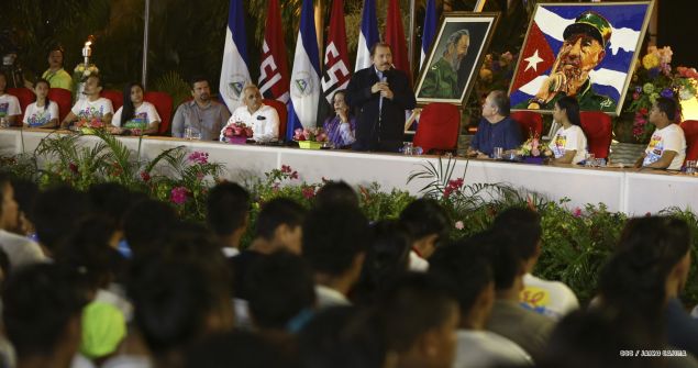 Nicaragua: Homenaje al Comandante Fidel
