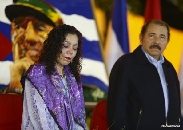 Nicaragua: Homenaje al Comandante Fidel