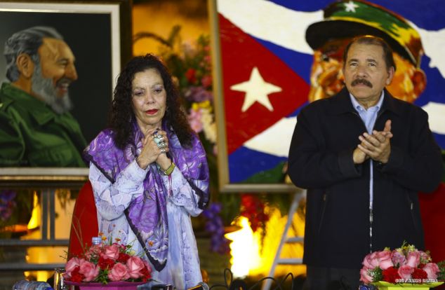 Nicaragua: Homenaje al Comandante Fidel