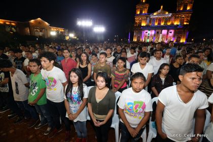 Nicaragua: Homenaje al Comandante Fidel