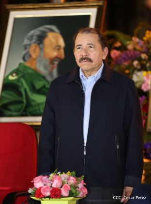 Nicaragua: Homenaje al Comandante Fidel