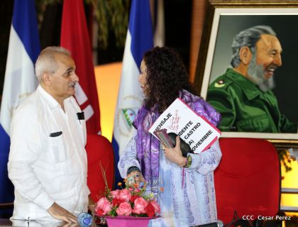 Nicaragua: Homenaje al Comandante Fidel