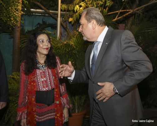 Daniel y Rosario se reúnen con Vice Primer Ministro de Rusia, Dmitri Rogozin