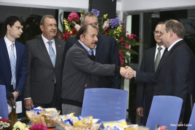 Daniel y Rosario se reúnen con Vice Primer Ministro de Rusia, Dmitri Rogozin