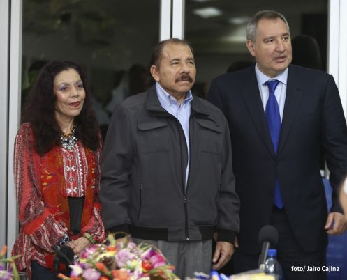 Daniel y Rosario se reúnen con Vice Primer Ministro de Rusia, Dmitri Rogozin