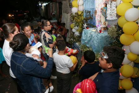 Celebración de la Gritería en Managua