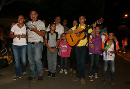 Celebración de la Gritería en Managua