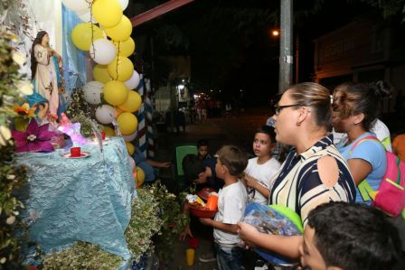 Celebración de la Gritería en Managua