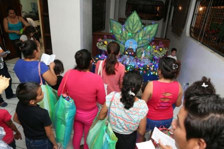 Celebración de la Gritería en Managua
