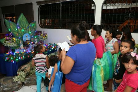 Celebración de la Gritería en Managua