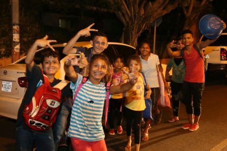 Celebración de la Gritería en Managua