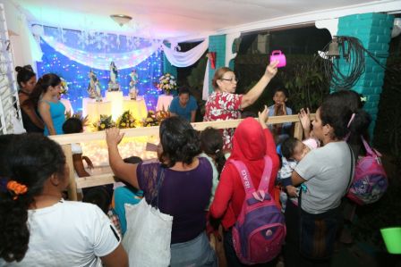 Celebración de la Gritería en Managua