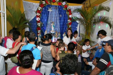 Celebración de la Gritería en Managua
