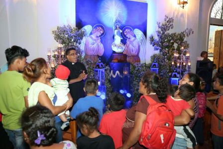 Celebración de la Gritería en Managua