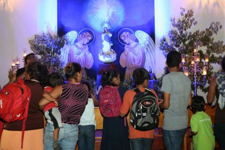 Celebración de la Gritería en Managua