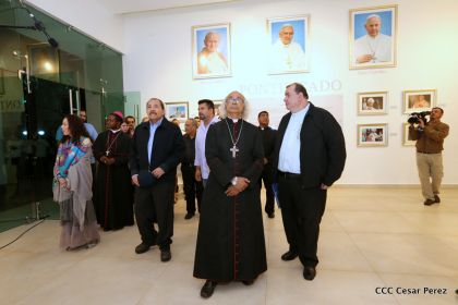 Daniel y Rosario inauguran el Museo San Juan Pablo II