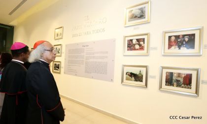 Daniel y Rosario inauguran el Museo San Juan Pablo II
