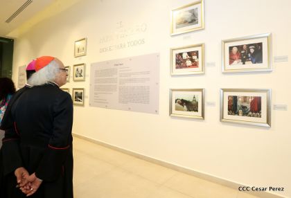 Daniel y Rosario inauguran el Museo San Juan Pablo II