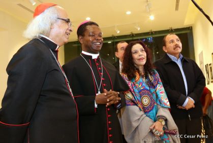 Daniel y Rosario inauguran el Museo San Juan Pablo II