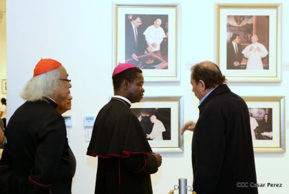 Daniel y Rosario inauguran el Museo San Juan Pablo II