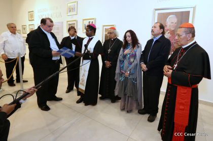 Daniel y Rosario inauguran el Museo San Juan Pablo II