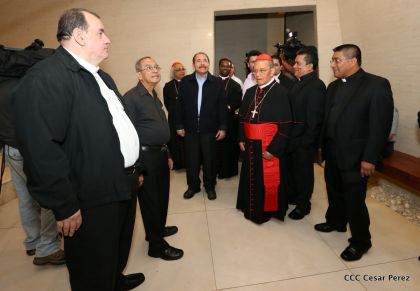 Daniel y Rosario inauguran el Museo San Juan Pablo II