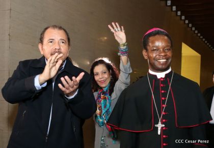 Daniel y Rosario inauguran el Museo San Juan Pablo II