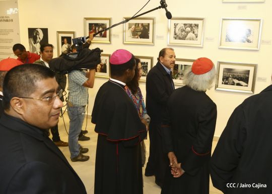 Daniel y Rosario inauguran el Museo San Juan Pablo II