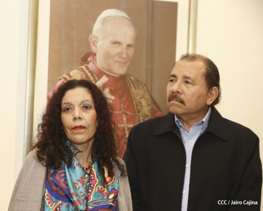 Daniel y Rosario inauguran el Museo San Juan Pablo II