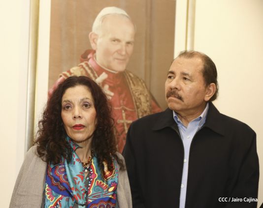 Daniel y Rosario inauguran el Museo San Juan Pablo II