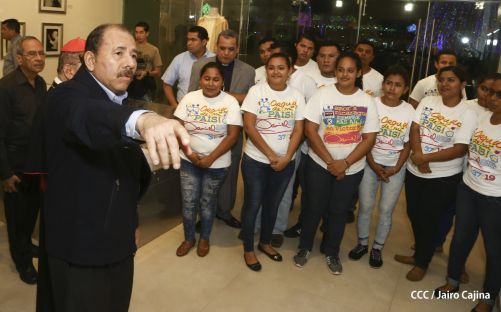 Daniel y Rosario inauguran el Museo San Juan Pablo II