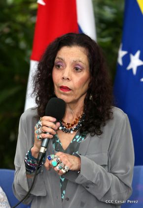 Daniel y Rosario conmemoran el XII Aniversario del ALBA-TCP