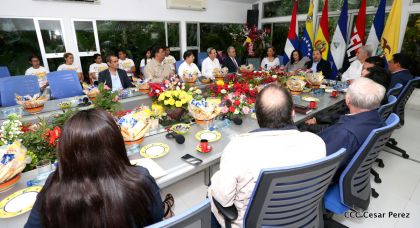 Daniel y Rosario conmemoran el XII Aniversario del ALBA-TCP