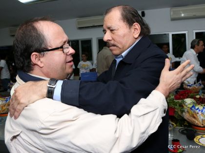 Daniel y Rosario conmemoran el XII Aniversario del ALBA-TCP