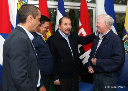 Daniel y Rosario conmemoran el XII Aniversario del ALBA-TCP