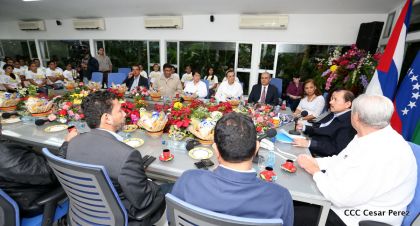 Daniel y Rosario conmemoran el XII Aniversario del ALBA-TCP