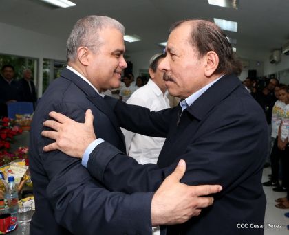 Daniel y Rosario conmemoran el XII Aniversario del ALBA-TCP