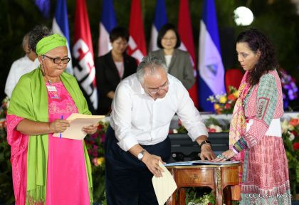Nicaragua: Toma de Posesión del Pueblo-Presidente