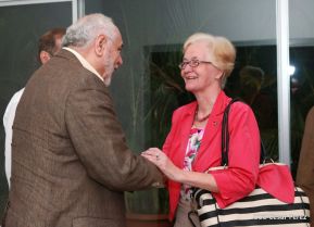 Presidente Daniel recibe al Parlamentario Alemán Wolfgang Gechrcke