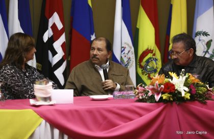 Presidente Daniel clausura encuentro del Foro de Sao Paulo
