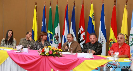 Presidente Daniel clausura encuentro del Foro de Sao Paulo