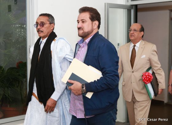Presidente Daniel se reúne con representante del Gobierno y Pueblo Saharaui