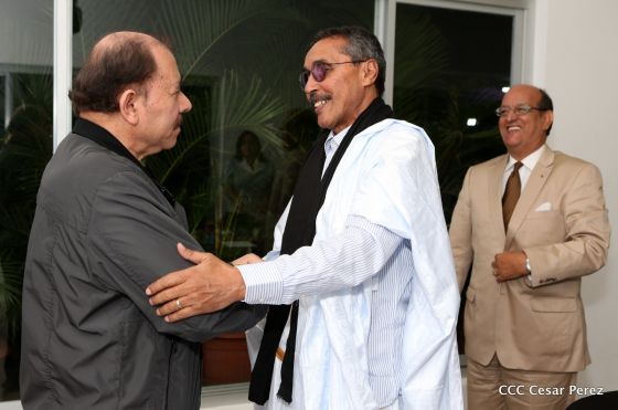 Presidente Daniel se reúne con representante del Gobierno y Pueblo Saharaui